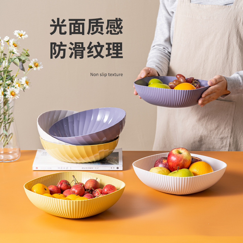 家用客厅茶几水果果盘糖果干果零食盘多款式网红轻奢简约ins风