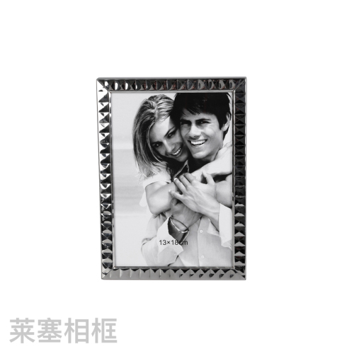 stainless steel material glass density plate creative decoration photo crafts metal photo frame