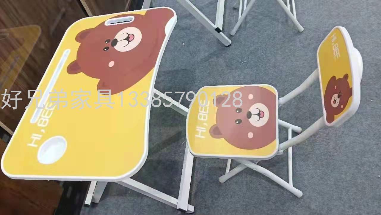 折叠桌儿童书桌小学生家用学习桌椅套装宿舍写字桌子简约小孩课桌