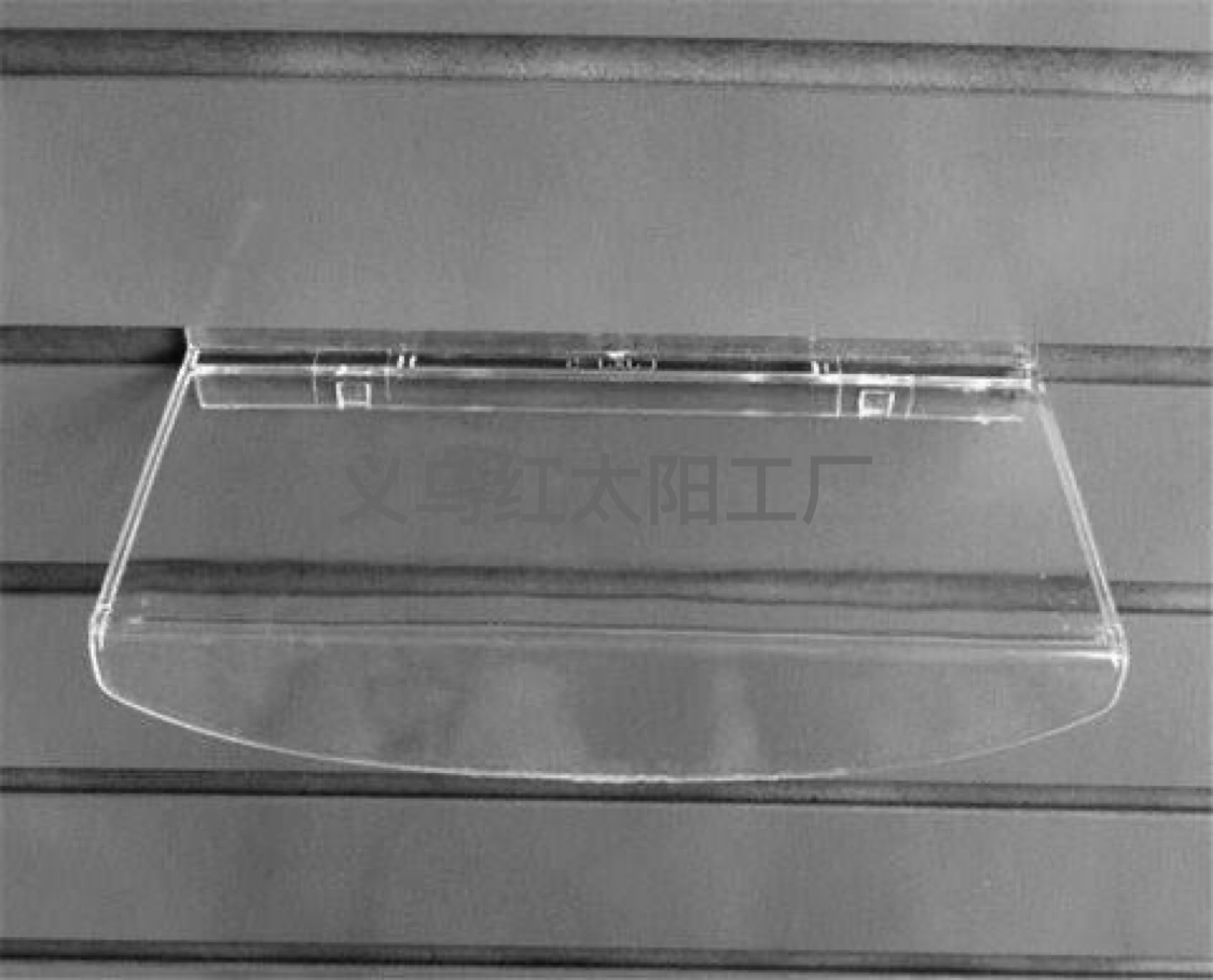 透明塑料万用版槽板鞋架鞋托运动鞋壁架男女休闲鞋架墙上架展示鞋