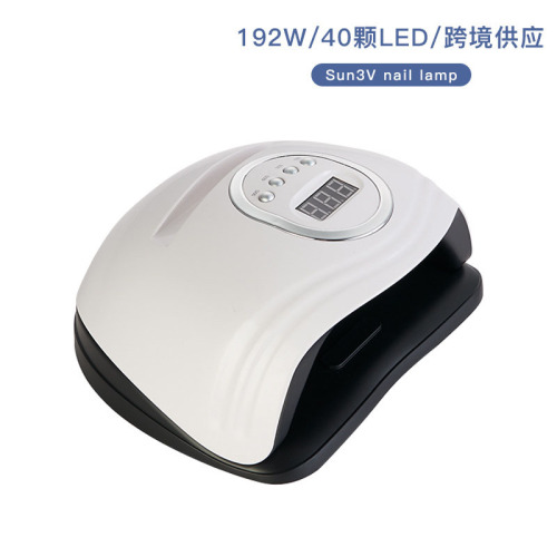 New UV Lamp with Mobile Phone Storage Smart Manicures UV Lamp Quick-Drying 40 Dual Light Source Led LED Lamp for Nails