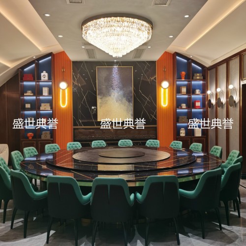 Jiujiang International Hotel Solid Wood Dining Chair Open-End Restaurant Box Light Luxury Bentley Chair Club Modern Minimalist Soft Chair