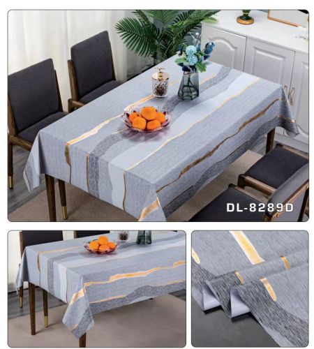 light luxury tablecloth waterproof oil-proof disposable pvc european and american hotel tablecloth party light luxury tablecloth
