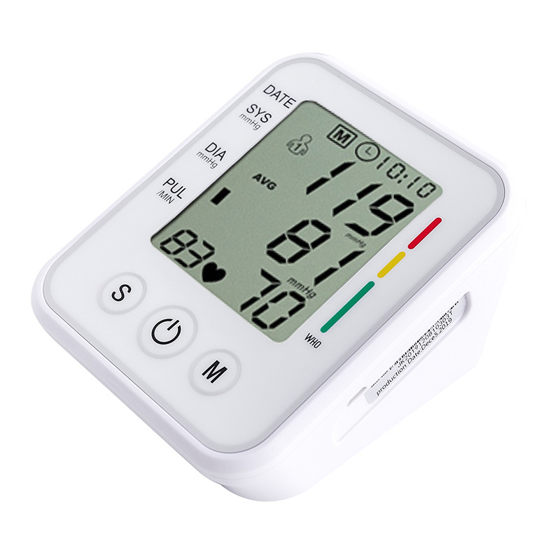 Arm electronic sphygmomanometer full intelligent blood pressure measuring instrument household electronic sphygmomanome