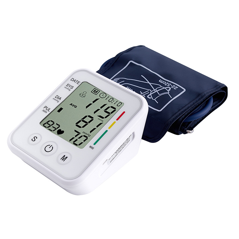 Arm electronic sphygmomanometer full intelligent blood pressure measuring instrument household electronic sphygmomanome