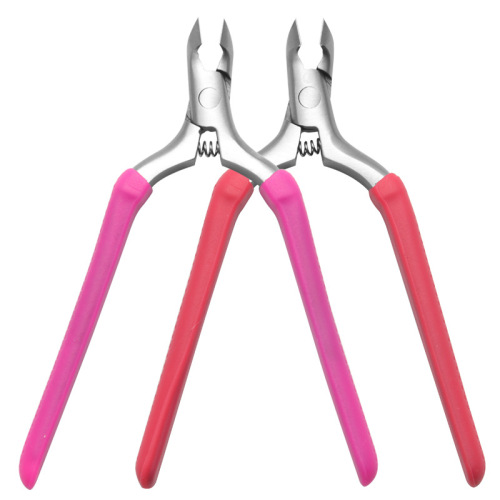 Manufacturer‘s New Nail Tools Silicone Dead Skin Scissors Beauty Pliers Dead Skin Clipper Exfoliating Barbed Nail Scissors