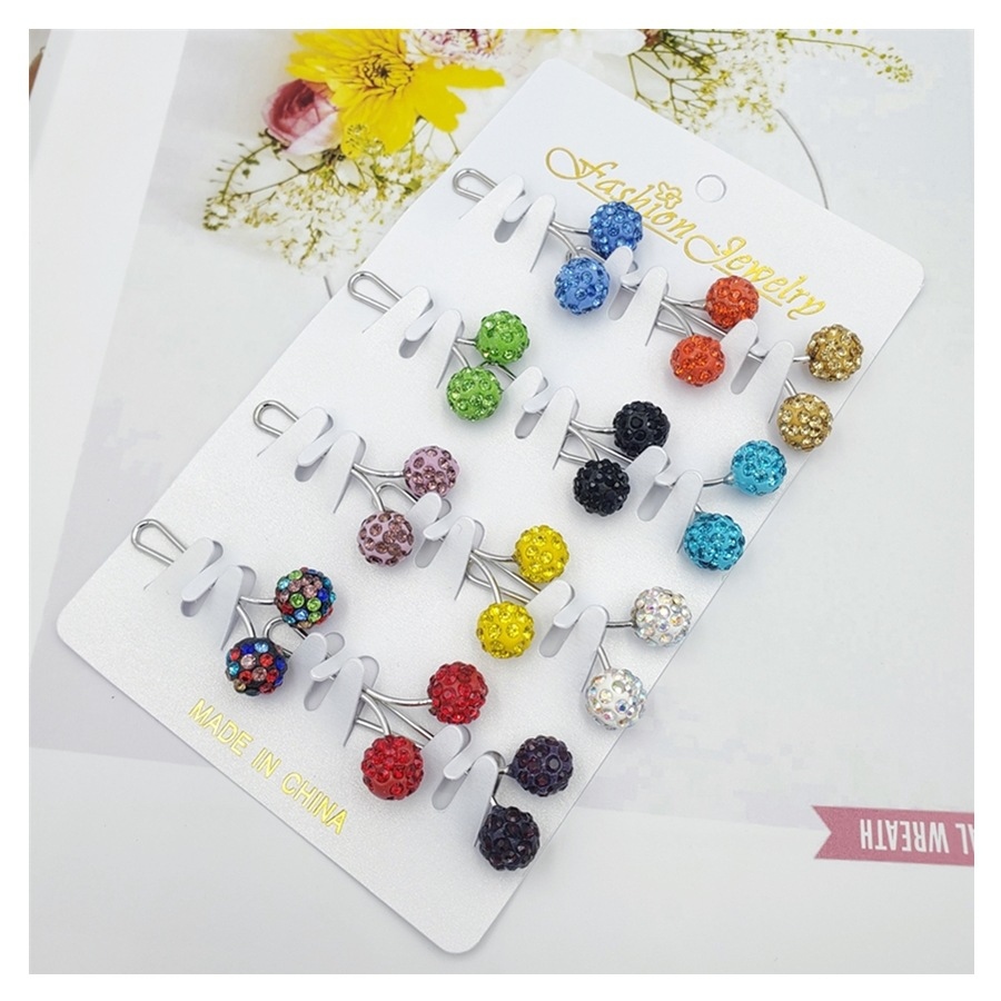 Crossborder scarf needle Plastic foreign trade scarf buckle card Color pin Scarf buckle brooch pin 3714