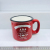 Ch410 Merry Christmas Ceramic Cup Mug Daily Necessities Cup Mouth Black Edge Gift Cup Life Department Store2023