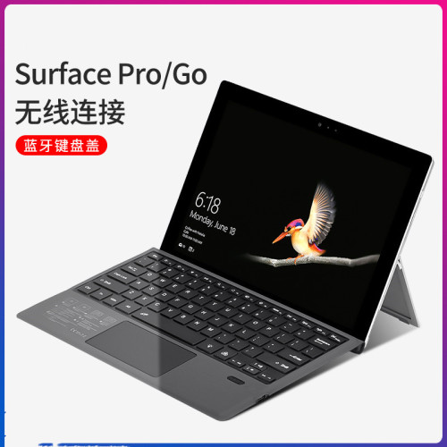 for Surface Pro7 Keyboard Pro3/4/5 Colorful Backlit Wireless Bluetooth Go2 Bluetooth Keyboard