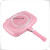 40cm Double-Sided Ovenware Aluminum Die-Casting Double-Sided Frying Pan Non-Stick Silicone Hand Paint Handle Double-Sided Pan Double-Sided Frying Pan Wheat Rice