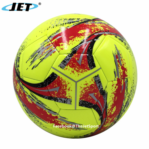 Gitte/Jet Customized Bright Yellow Football TPU + Eva No. 5 Match/Training/Indoor/Outdoor Football