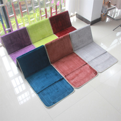 Hot Selling Product Portable Folding Muslim Special Prayer Mat Flannel Embossed Worship Blanket