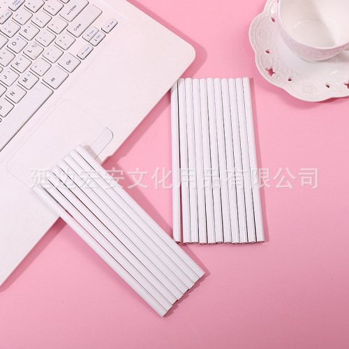 Special Pencils White Black， Colors Drawing Sets Pen for Painting Glass Ceramic Spot Drill Cutting Crayon