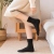 5 Yuan Model Cashmere Snow Socks Fleece-Lined Warm Mid-Calf Length Socks Men 'S And Women 'S Room Socks Long Socks Cotton Socks Stall