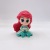 6 Princess Large Sitting Mermaid Cinderella Belle Hand-Made Car Decoration Model Cake Decoration Toys