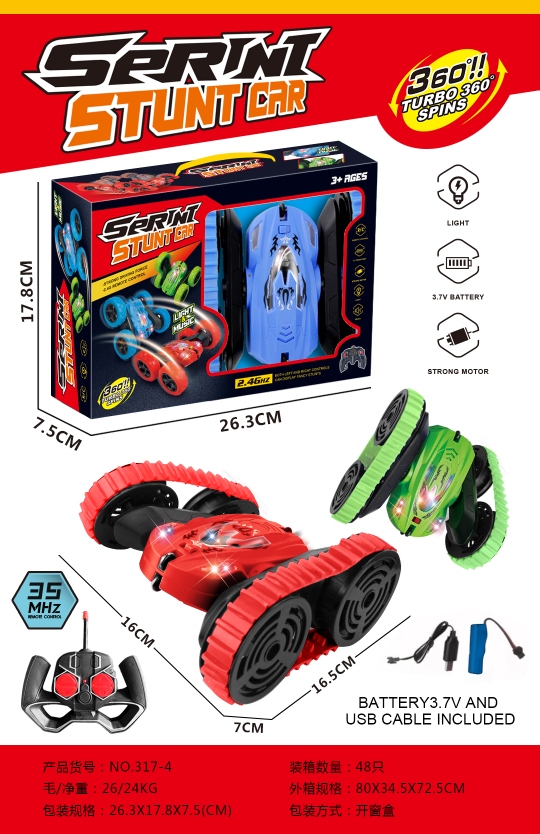 New products remotecontrolled acrobatic drift car multifunction operation