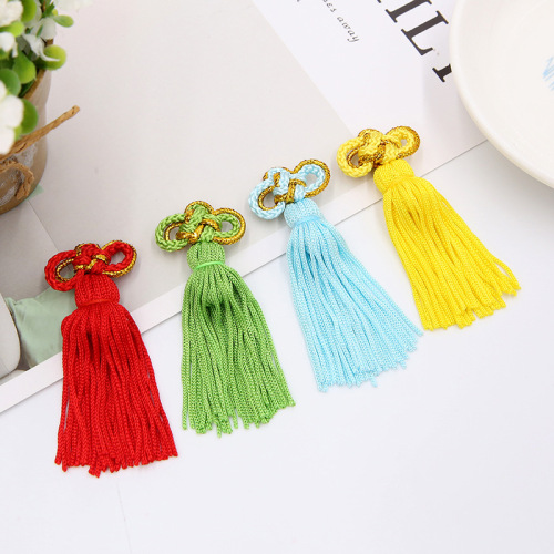 tassel curtain color rayon hanging spike word room gold knot textile clothing accessories factory direct supply wholesale
