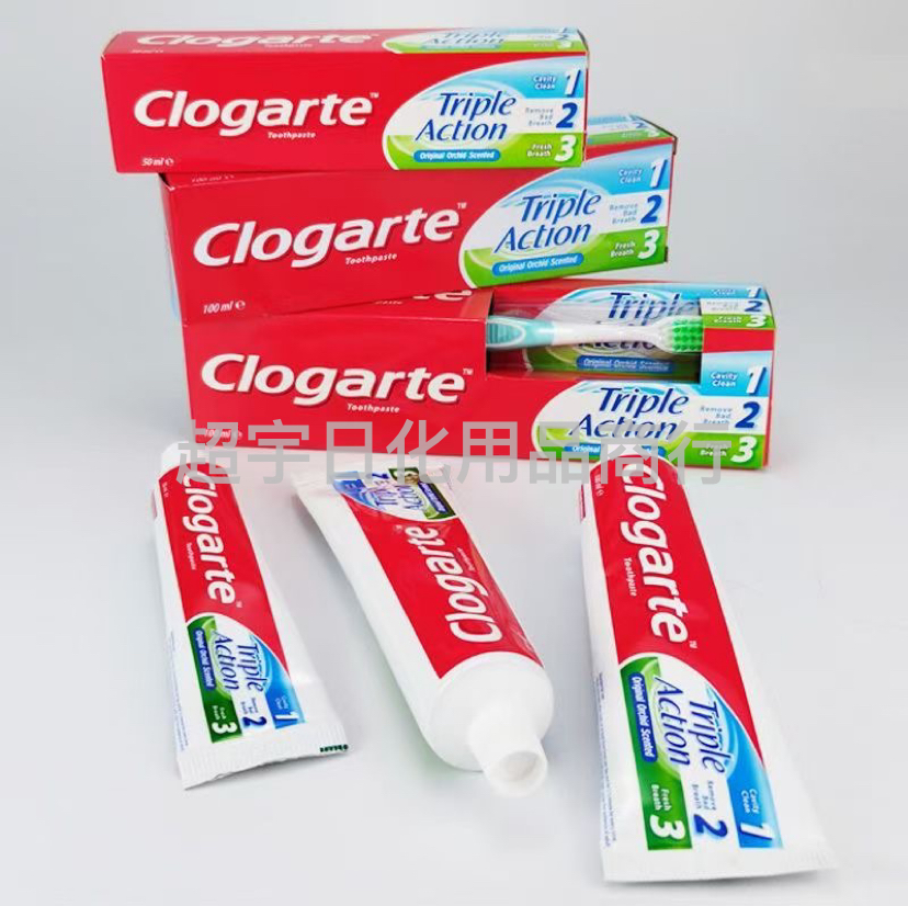 Clogarte外贸牙膏薄荷清新口气防止牙龈上火热卖款500g/100g