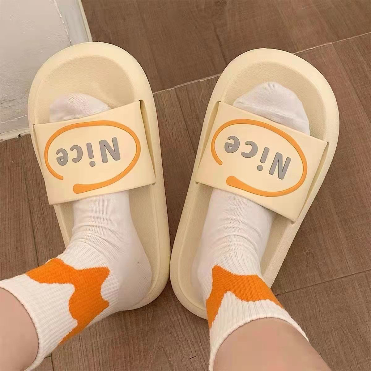 拖鞋女夏季少女心ins潮外穿软厚底凉拖鞋沙滩鞋
