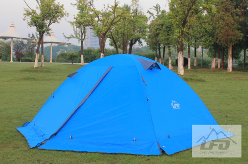 factory direct hand take alumenum pole tent hand-matched tent with snow skirt.