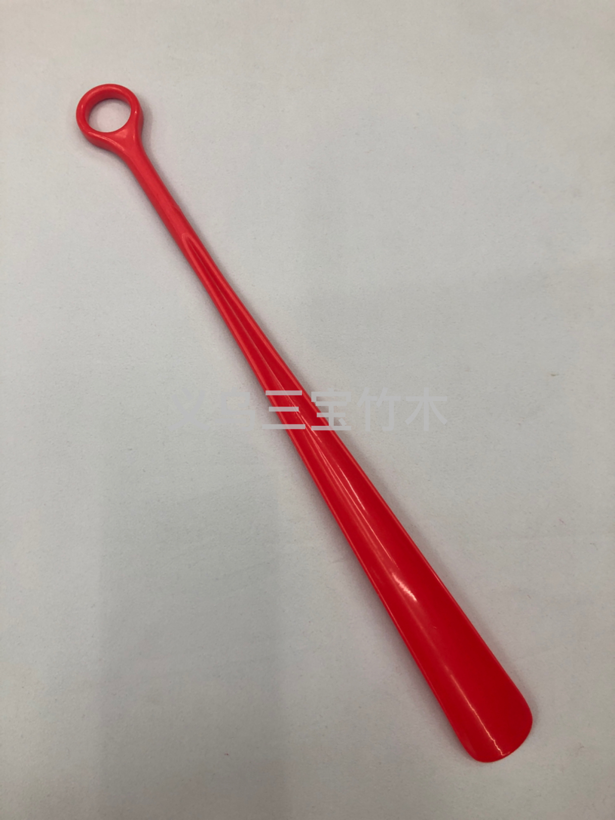 塑料圆柄大鞋拔 懒人穿鞋器 不弯腰提鞋器 可挂式鞋抽穿鞋器