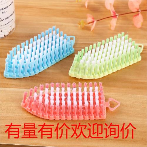 Flexible Soft Brush Shower Cleaning Clothes Brush Creative Water Faucet Brush Wall Corner Bathtub Brush Factory Direct Sales Cross-Border