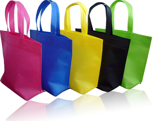 Non-Woven Handbag Shopping Bag Portable Woven Bag Environmental Protection Bag Fashion Bag Woven Handbag 