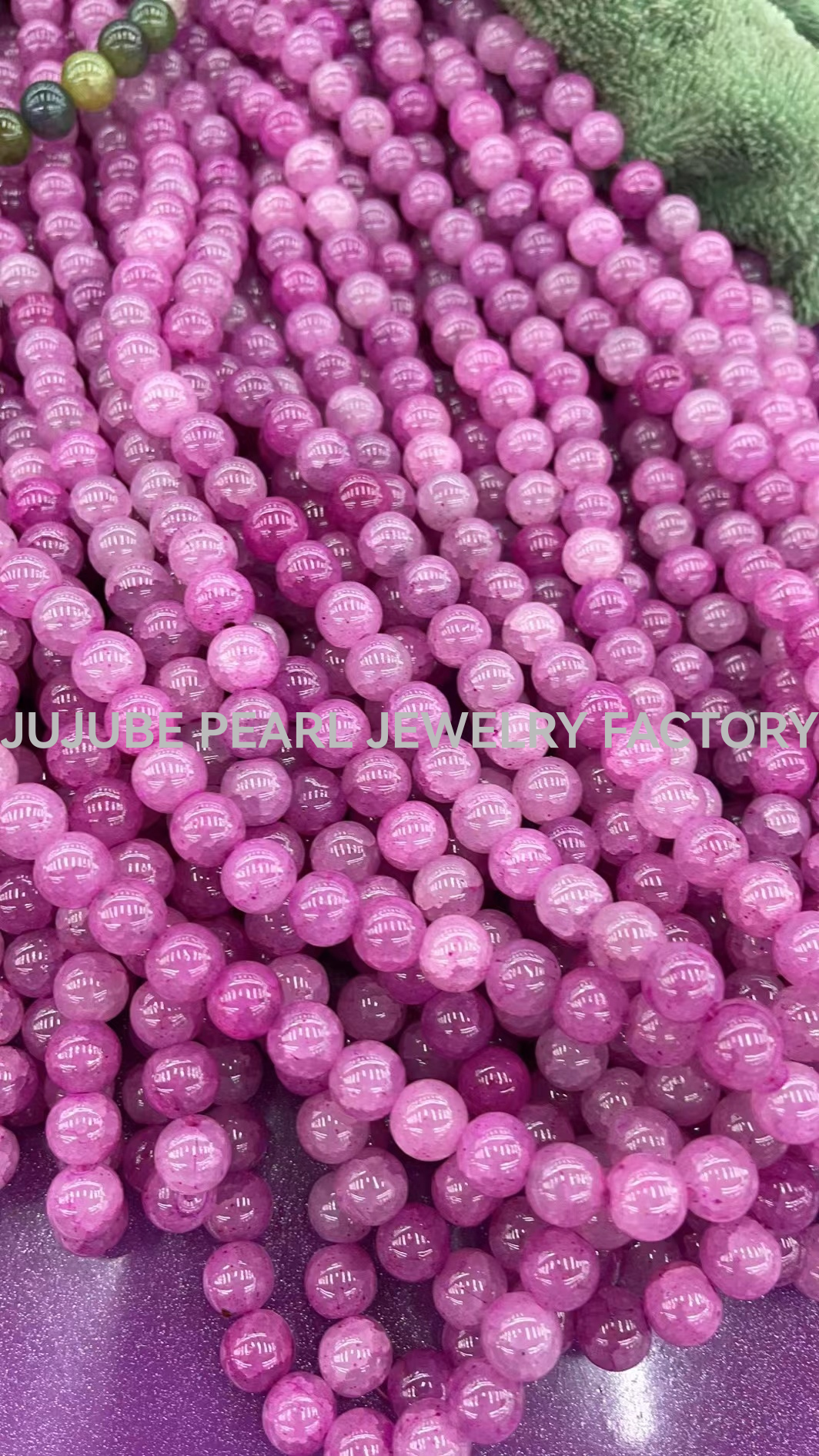 Synthetic crystal imitation stone natural stone ornaments beads