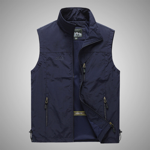 Spring and Autumn New Vest Male Outdoor Leisure Young and Middle-Aged Photography Fishing Waistcoat vest Vest Sports outside