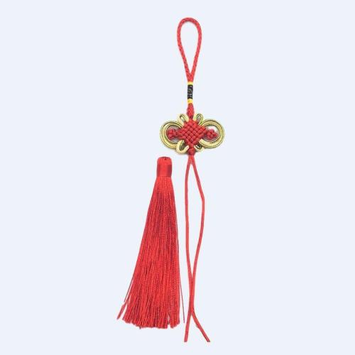 pendant golden edge chinese knot plate rich knot car pendant accessories butterfly separate knot golden edge rich knot