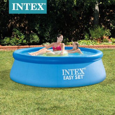 Intex Adult and Children Inflatable Swimming Pool Family Thickened Paddling Pool Water Park 28110