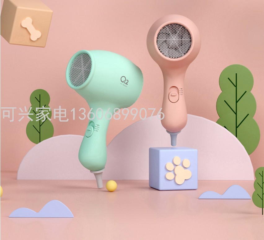 跨境Q2儿童婴儿低辐射低噪音家用恒温宝宝吹屁屁电吹风