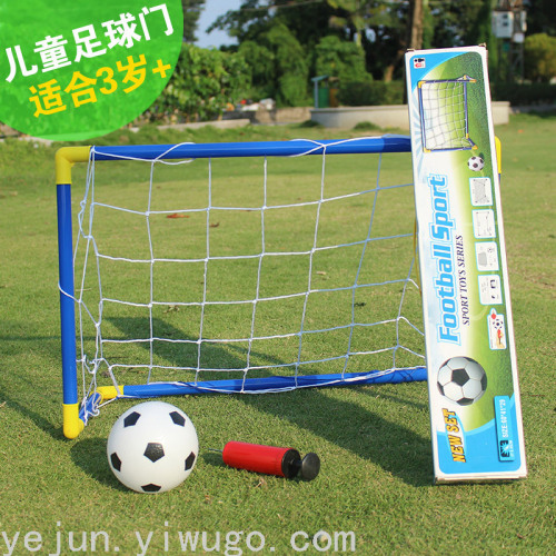 children‘s sports plastic football door net frame foldable portable indoor outdoor football frame sports diy toys