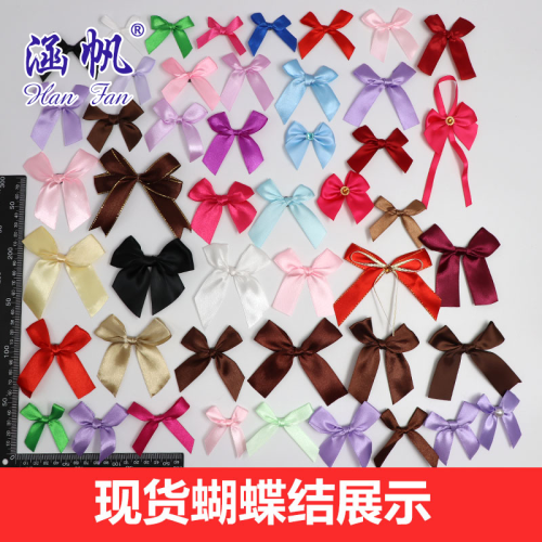 factory Spot Supply Handmade DIY Ribbon Bow Underwear Accessories Clothing Accessories Wholesale Customized