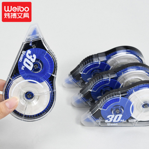 weibo stationery wholesale correction tape creative student supplies correction tape transparent large capacity correction tape