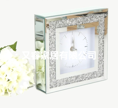 Glass Clock Wall Clock Alarm Clock