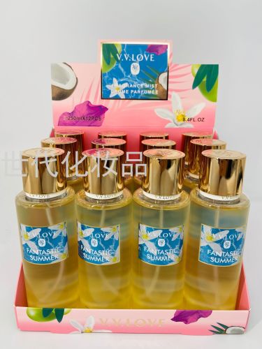 Foreign Trade Hot Sale 250ml Vimi Same Perfume Body Spray Fragrance Fresh Factory Direct Sales Large Quantity and Excellent Price