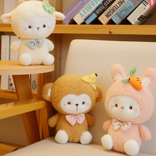 cute dream bubble doll lamb plush toy doll cute rag doll pillow children birthday gift girl