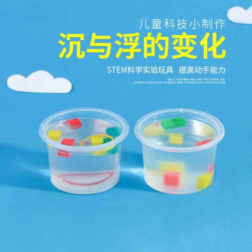 the Change of Sink and Float Science and Technology Small Production Scientific Experiment Materials Popular Science Training Educational Toys DIY Small Invention