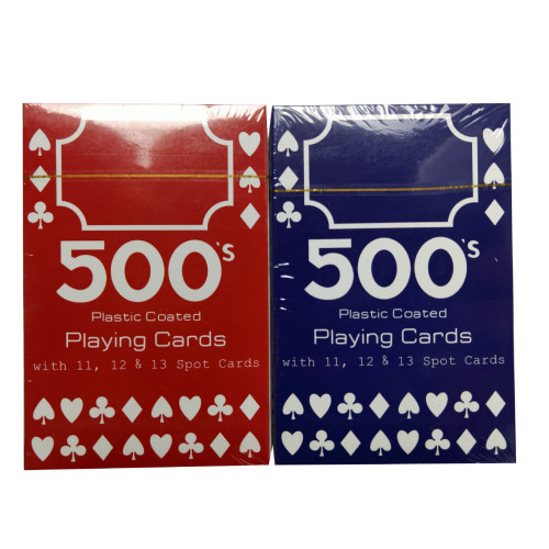 factory direct sales 500 card poker table game leisure entertainment poker cross-border export foreign trade poker factory wholesale