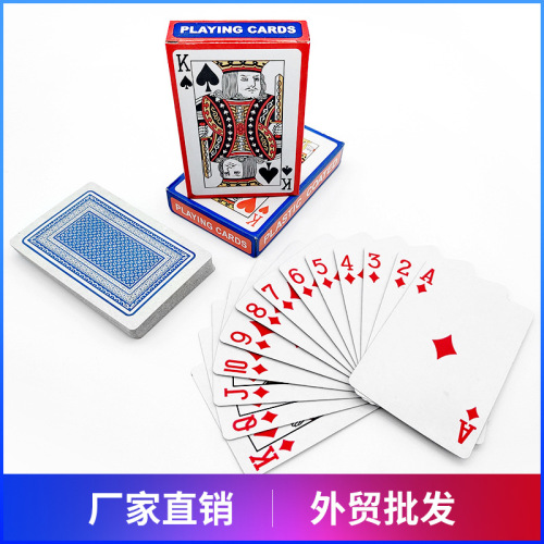 Factory Spot Wholesale playing Card K Card Leisure Entertainment Game Card Chess Room Export Card Customization