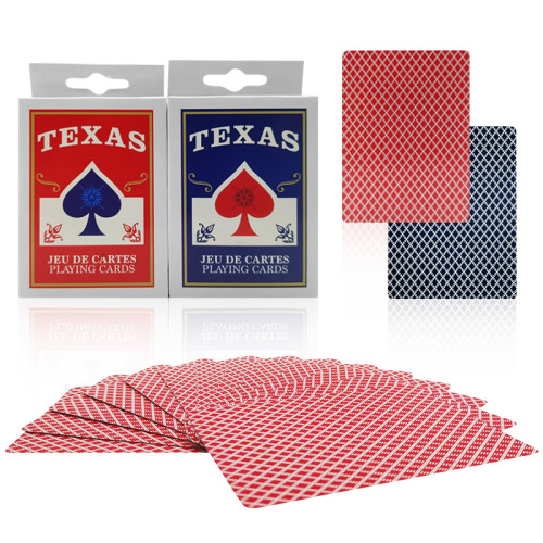 factory direct supply texa playing cards leisure entertainment game cards chess room export card wholesale