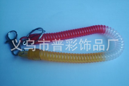 Factory Wholesale Key Accessories Exquisite Plastic Led Key Chain