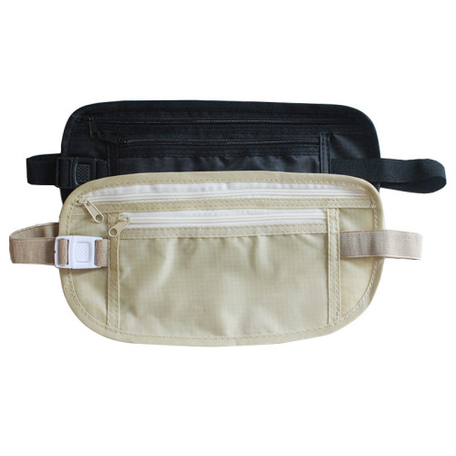 outdoor close-fitting sports waist bag waterproof anti-theft invisible running waist bag multifunctional ultra-thin travel mobile phone bag