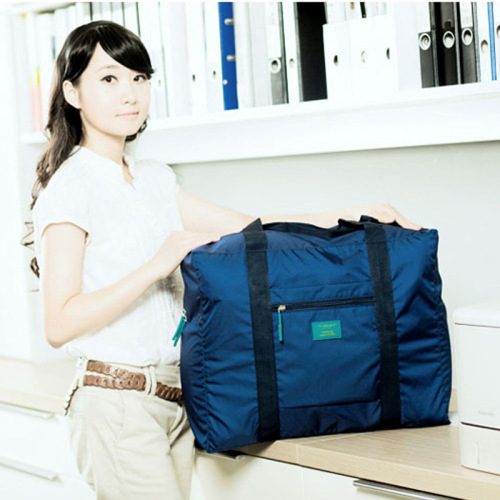 korean waterproof nylon folding travel storage bag travel storage bag men‘s and women‘s clothes organizing bag