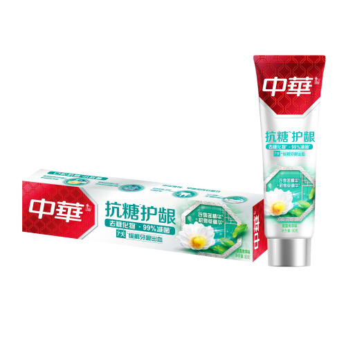 Chinese Anti-Sugar Gum Care Toothpaste 90G Repair Sensitive Four-Flavor