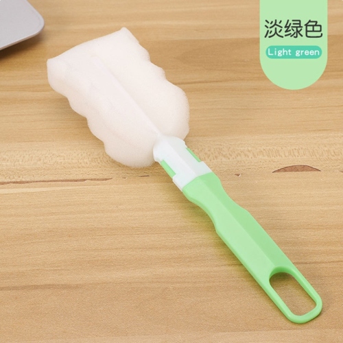 Factory Direct Supply Sponge Cleaning Cup Brush Removable Wash Cup Cleaning Brush Cup Brush Cup Brush Long Handle Vacuum Cup Baby Bottle Brush