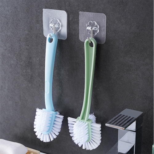 household multi-functional five-sided shoe brush soft fur cleaning brush does not hurt the dead corner decontamination long handle laundry brush