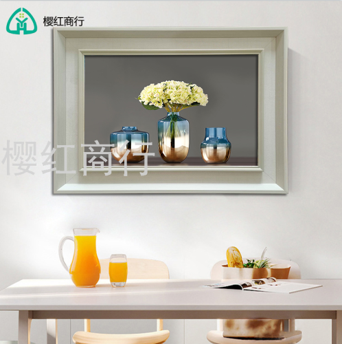 Hanging Painting Decorative Painting， european Restaurant， jianmei Landscape Semi-Hand Painted Oil Painting