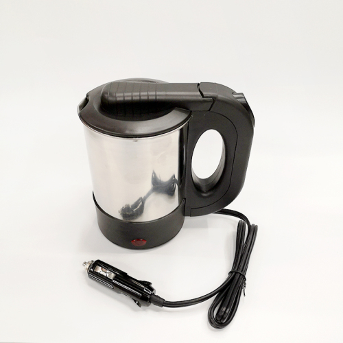 car portable small heating kettle 12v24v electric kettle 0.5l stainless steel heating kettle